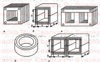 Какие бываю сердечники трансформаторов