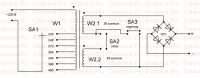 Схема подключения обмоток сварочного трансформатора