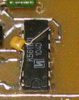 Фильтрующий конденсатор на микросхеме